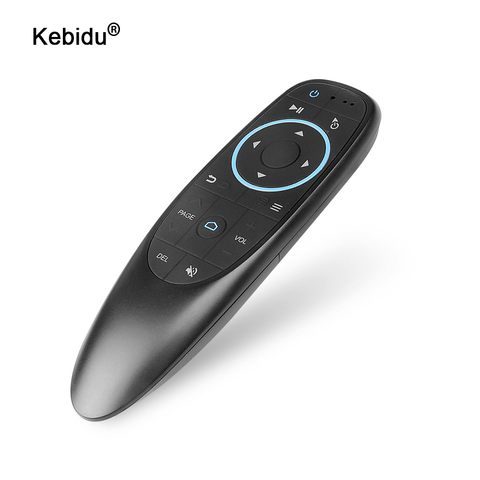 Kebidu G10BTS Беспроводной воздуха Мышь Bluetooth 5,0 пульт дистанционного управления Управление 17-клавишным умная воздушная мышка Мышь Встроенный гироскоп для Android ТВ коробка для мобильного телефона ► Фото 1/6