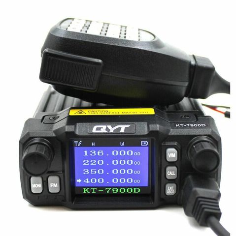 QYT Mini Radio KT-7900D 25W Quad Band 136-174/220-260/350-390/400-480MHZ KT7900D woki toki ► Фото 1/6