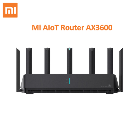 Xiaomi AX3600 AIoT Wi-Fi маршрутизатор 6 5G двухдиапазонный 2976Mbs Gigabit Скорость тестирования производительности зарядного устройства Qualcomm A53 внешний усилитель сигнала ► Фото 1/6