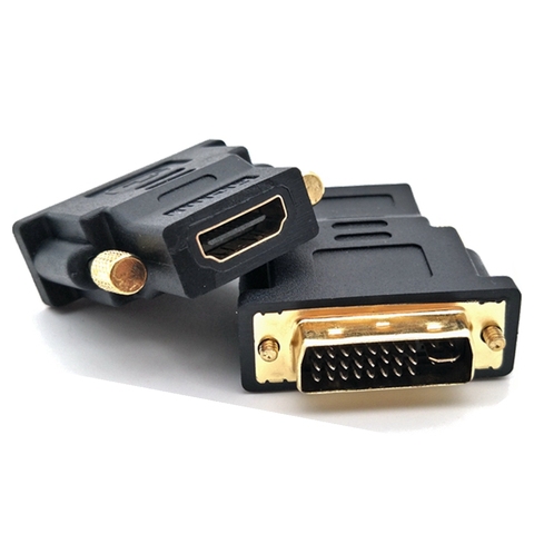 Головка HDMI-DVI DVI24 + 1 революционный адаптер HDMI мама HDMI видео HD графическая головка ► Фото 1/6