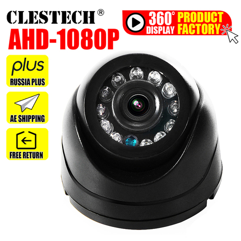 Новый супер мини Полный AHD CCTV Мини Камера 720P/960P/1920*1080P SONY IMX323 HD цифровой 2MP Крытый малый ИК Micro домашнее видео ► Фото 1/6