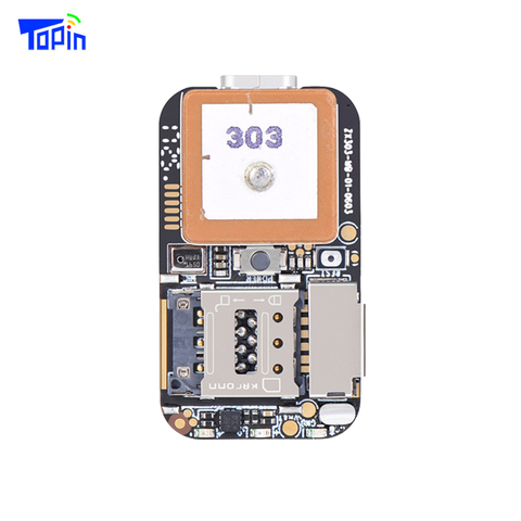 ZX303 мини GPS модуль трекера GSM GPS Wifi LBS локатор SOS SMS координата веб-приложение слежения TF карта диктофон для автомобиля человека ► Фото 1/6