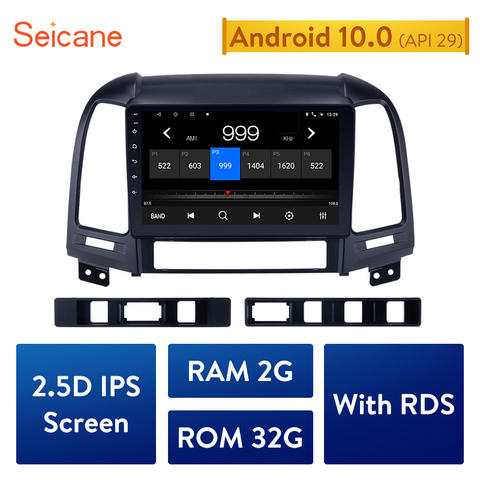 Автомагнитола Seicane, мультимедийный плеер на Android 9,1, с 9 
