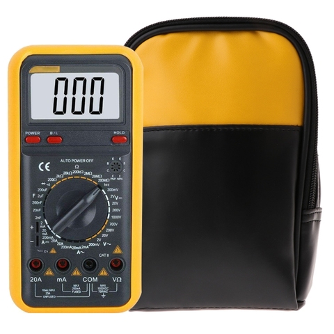 KCH17 мягкий чехол для мультиметр Fluke 12E + 15B 17B 18B 115 116 117 175 177 179 101 106 107 705 707 51-2 52-II 87v (c35 C25) ► Фото 1/6