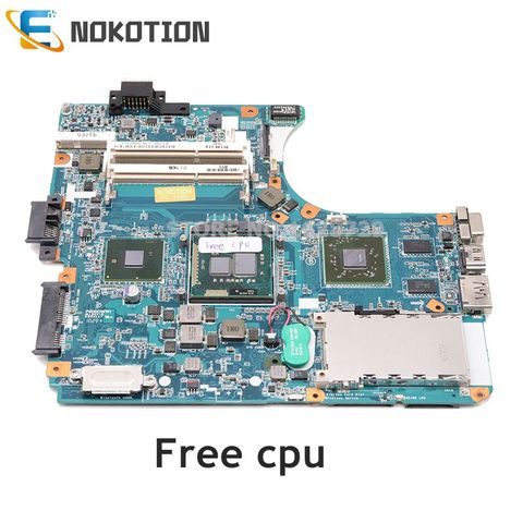 Материнская плата NOKOTION A1794324A A1794333A для SONY Vaio VPCEB, материнская плата для ноутбука, HD 5650, HM55, DDR3, M961, 1P-0106J01-8011 ► Фото 1/6