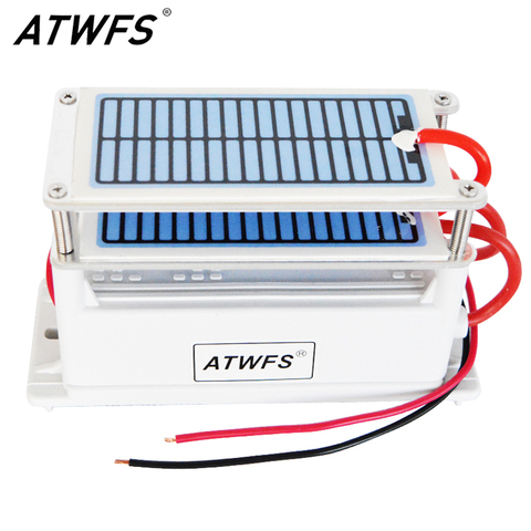 ATWFS генератор озона 24g 220v Портативный озонатор очиститель воздуха Ozonizador двойной интегрированный 4 шт керамические пластины длительный срок службы ► Фото 1/6