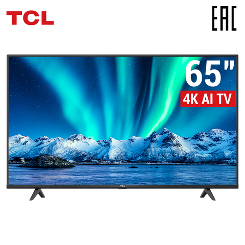 TV 65 inch TV TCL 65P615 4K UHD SmartTV ► Фото 1/5