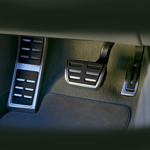 Спортивные Педали DSG подходят для Audi A4, B8, A6, A7, A8, S4, RS4,A5, S5, RS5, 8T,Q5, SQ5, 8R, топливный тормоз, подножка, педаль, крышка, авто аксессуары ► Фото 1/5