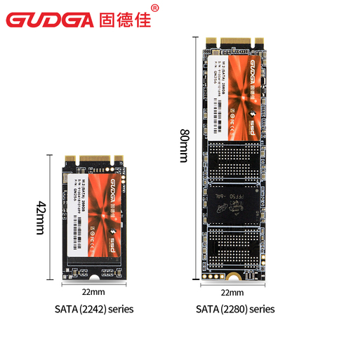 GUDGASSD M2 128 ГБ 500 1 ТБ SATA сигнала M.2 SSD 128 ГБ 256 512 1 ТБ M.2 Накопитель SSD внутренний жесткий диск для ноутбука/настольного ПК/ПК ► Фото 1/6