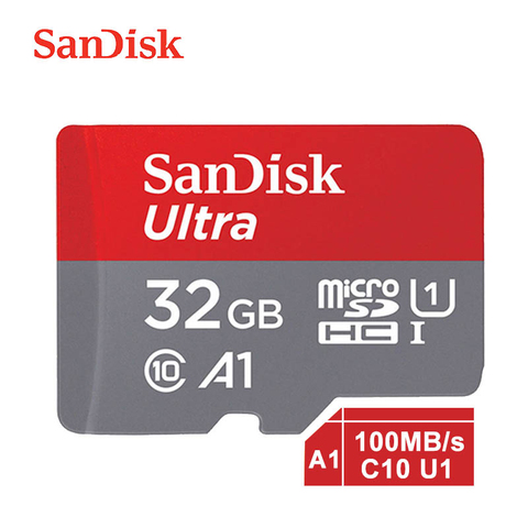 Двойной Флеш-накопитель SanDisk Micro SD карта, 32 Гб карта памяти 16 Гб 64 Гб 128 ГБ 200 ГБ 256 Гб карта памяти MicroSD Max 98 МБ/с. Uitra C10 TF карты C4 8 Гб cartao de memoria ► Фото 1/6