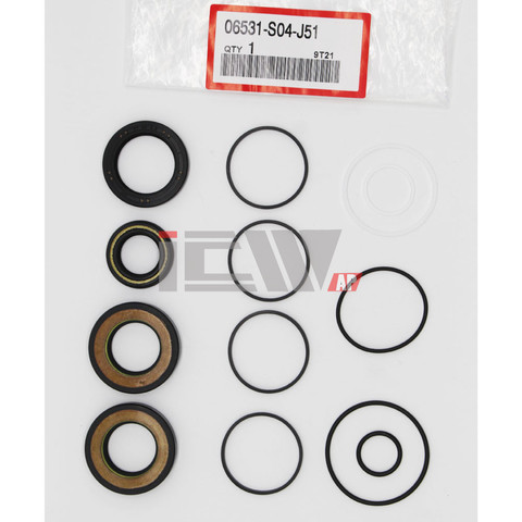 Комплект уплотнительных прокладок для гидроусилителя руля (поворотный клапан), для CIVIC 98-00 EJ9/EK3/EK4/EK1 ► Фото 1/6