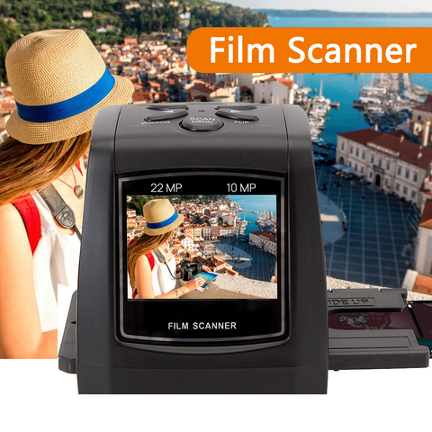 Высокая Разрешение фото сканер 35/135 мм слайд телекинопроектор цифровой пленочный конвертер 2,4 