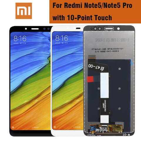 Оригинальный ЖК-дисплей для Xiaomi Redmi Note 5 Pro Prime, сенсорный экран с рамкой для Xiaomi Redmi Note 5 Note 5 Pro, ЖК-дисплей ► Фото 1/4