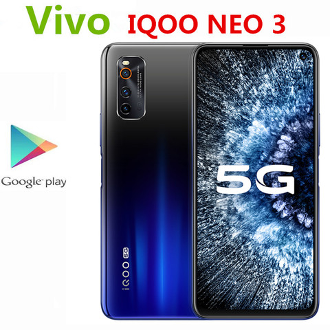 Оригинальный Vivo IQOO NEO 3 5G мобильный телефон 6,57 