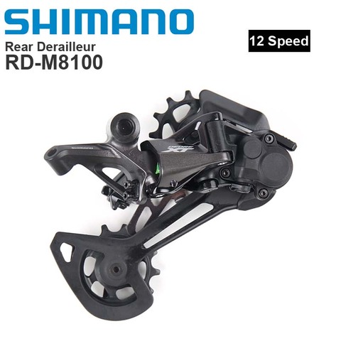 Задний переключатель передач SHIMANO XT RD-M8100 RD SGS для горного велосипеда, 1x12 s, 12 Скоростей ► Фото 1/3