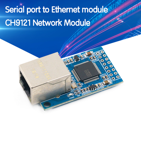Последовательный порт CH9121 для сетевого модуля Ethernet модуль передачи TTL промышленный микроконтроллер STM32 ► Фото 1/6