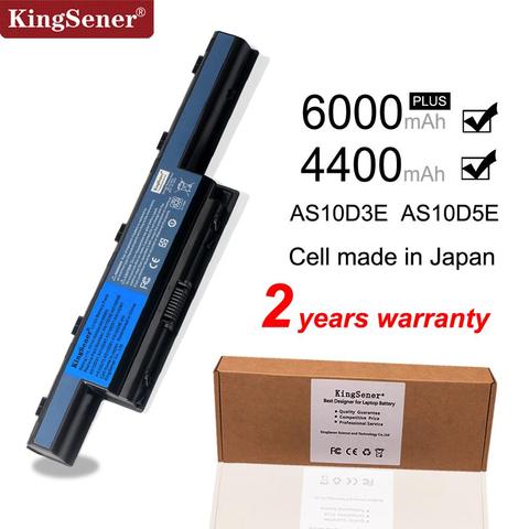 Аккумулятор KingSener для ноутбуков Acer, Новый аккумулятор для Acer 4741G 5741 AS10D31 AS10D41 AS10D51 AS10D61 AS10D71 AS10D73 AS10D75 AS10D3E AS10D5E AS10D81 ► Фото 1/6