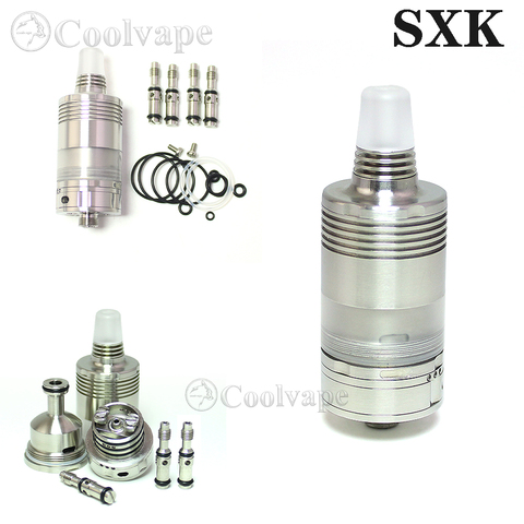 SXK by ka v9 RTA атомайзер 22 мм бак для электронной сигареты 5,0 мл mtl single катушка перестраиваемая RTA испаритель для электронной сигареты BY-kA V9 RTA бак Атомайзер ► Фото 1/6