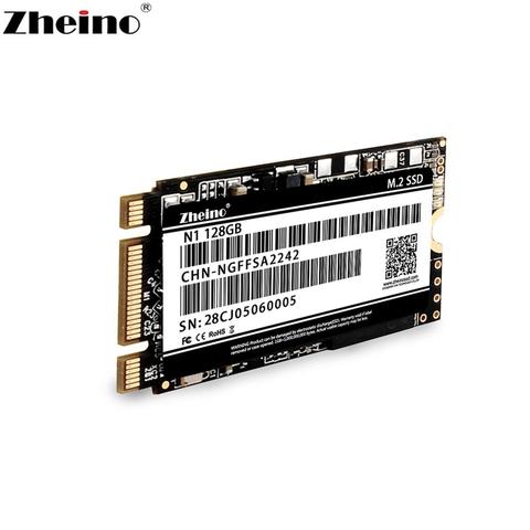 Zheino M.2 2242 SATA SSD 64 Гб 128 ГБ 256 ГБ 512 ГБ 2242 мм NGFF Внутренний твердотельный жесткий диск для Lptop ► Фото 1/4