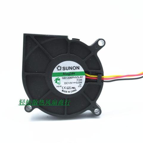 Sunon центробежный вентилятор для увлажнителя, Промышленный Вентилятор проектора, центробежный вентилятор DC12v 0,5 Вт с 3pin ► Фото 1/3