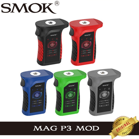 Бокс-мод SMOK Mag P3, 230 Вт, водонепроницаемая электронная сигарета с сенсорным экраном, электронная сигарета, электронная сигарета с чипсетом, испаритель с поддержкой атомайзера TFV16 ► Фото 1/6