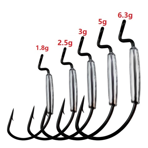 5 шт./лот высокое качество привести бронзовых морских рыболовных крючков Jig Head с бородкой и привести крюк для крючков 2g/2.5g/3g/5g/6,3 гр катушка дл... ► Фото 1/6