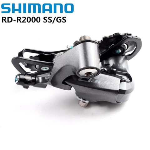 Переключатель передач Shimano Claris R2000 SS GS, 8-скоростной задний, короткий клетчатый, средний клетчатый, для дорожного велосипеда, 8s ► Фото 1/4