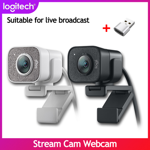 Новая вебкамера Logitech Stream Cam Full HD 1080P со встроенным микрофоном и автофокусом, с USB-интерфейсом для прямой трансляции и создания ► Фото 1/1