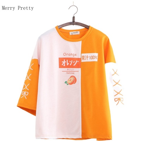 Женская футболка в Корейском стиле с вышивкой Orane, хлопковая футболка с коротким рукавом, милые летние женские футболки 2022 ► Фото 1/6
