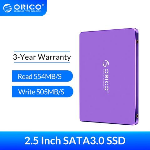 ORICO SSD 240 ГБ 480 ГБ 960 ГБ SSD 2,5 дюймов SATA SSD Внутренний твердотельный диск игровой SSD для настольного ноутбука серии Raptor SSD ► Фото 1/6