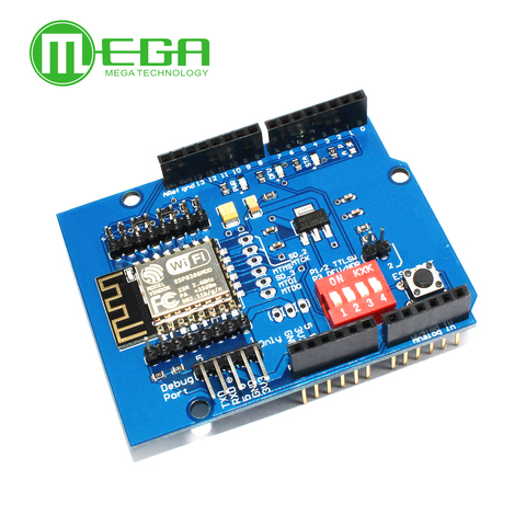 ESP8266 ESP-12E UART WIFI Беспроводная плата для разработки щит для UNO R3 схемы модули плат ► Фото 1/1