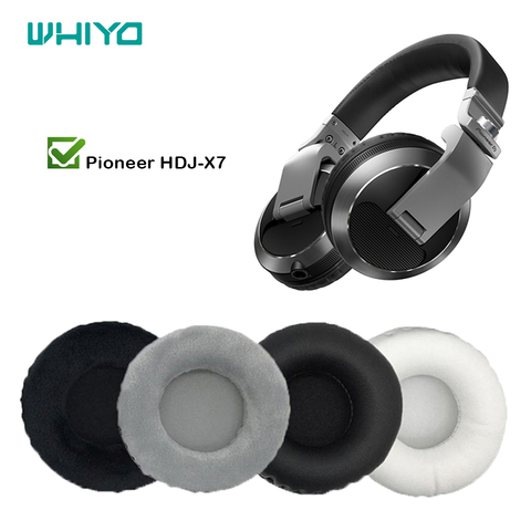 WHIYO 1 пара амбушюров для наушников Pioneer HDJ-X7 HDJ X7 X 7, амбушюры для наушников, накладки, подушки, сменные чашки ► Фото 1/6