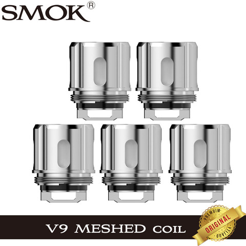 5 шт. SMOK TFV9 V9 сетчатая катушка 0,15 Ом испаритель головки для электронной сигареты SMOK SCAR-18 Scar 18 TFV9 бак испаритель ► Фото 1/1