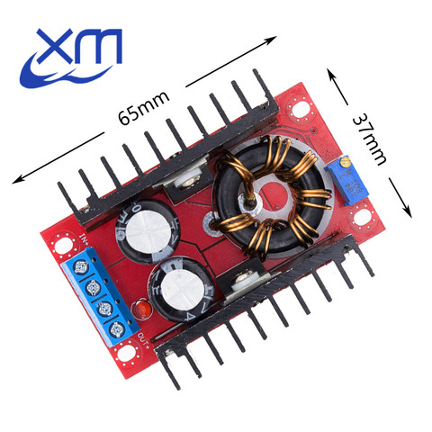 Повышающий преобразователь постоянного тока в постоянный ток от 10-32 В до 12-35 в, модуль зарядного устройства, 1 шт./лот 150 Вт ► Фото 1/3