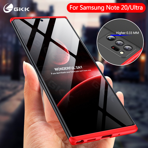 Оригинальный чехол GKK для Samsung Galaxy Note 20 S20 Plus Ultra, чехол 3 в 1, защитный жесткий матовый чехол из поликарбоната для Samsung Note 20 Ultra ► Фото 1/6