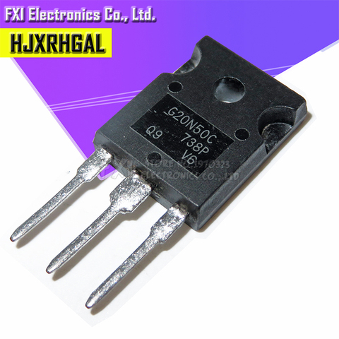 5 шт./лот SIHG20N50C G20N50C 20A 500V TO247 mosfet, гарантированный оригинал ► Фото 1/2