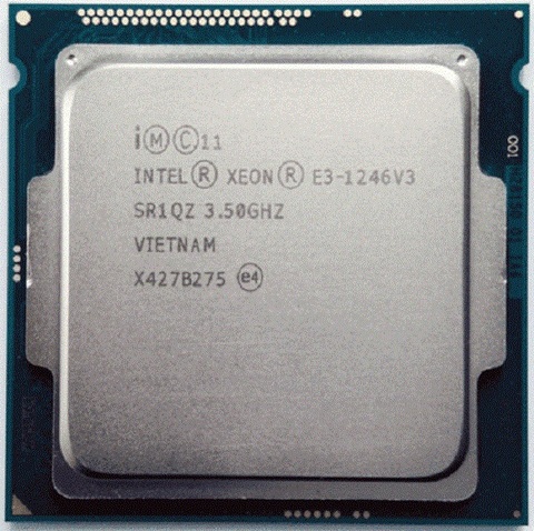 Процессор Intel Xeon E3-1246 v3 8M Cache 3,5 ГГц SR1QZ LGA1150 E3 1246 v3 ► Фото 1/1