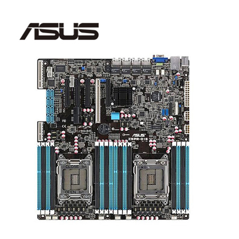 Для ASUS Z9PR-D16 б/у оригинал для Intel C602 Серверная материнская плата Socket LGA 2011 DDR3 X79 X79M материнская плата ► Фото 1/1