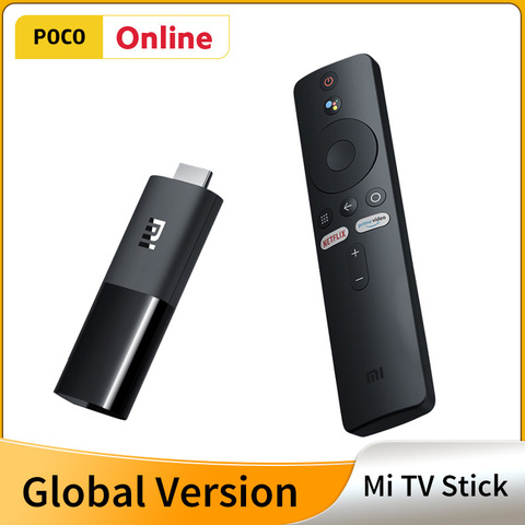 Глобальная версия Xiaomi Mi TV Stick Android ТВ Quad ядро HDMI 1Гб RAM 8Гб ROM с Bluetooth, Wi-Fi, Netflix, Google Assistant Mi TV Stick ► Фото 1/1