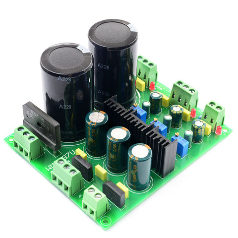 Плата электропитания для Выпрямительного фильтра LM317 LM337, многоканальный точный регулируемый выпрямитель ► Фото 1/5