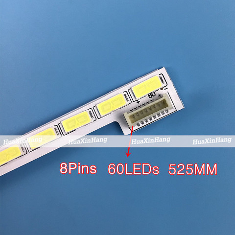 1 шт. = 60 светодиодный ных лент 525 мм светодиодный подсветки LG 42LS570T T420HVN01.0 74.42T23.001 7030PKG 60ea 42LS5600 42LS560T 42LS570S 42LS575S ► Фото 1/6