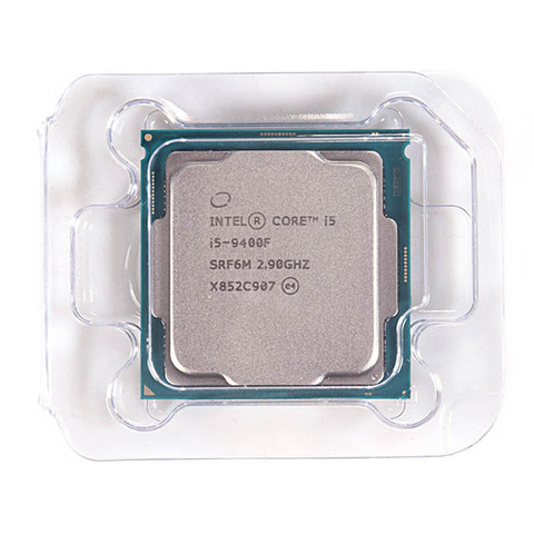 Процессор Intel Core i5 9400F 2,9 ГГц 9 Мб кэш-памяти четырехъядерный процессор 65 Вт SRF6M/SRG0Z LGA1151 ► Фото 1/3