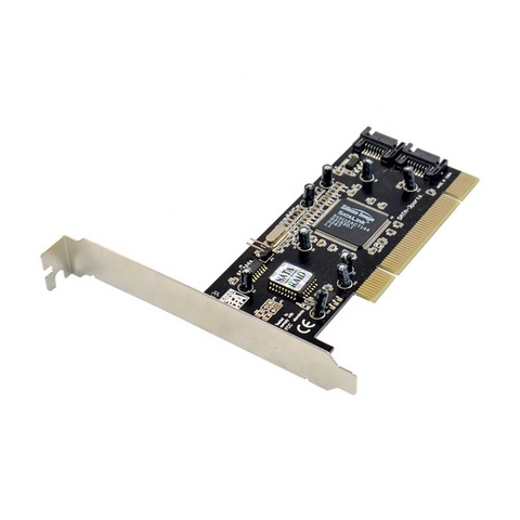 Карта RAID-контроллера с PCI на 2 порта SATA, микросхема Sil3112, SATA PCI, серия ATA, карта хоста-контроллера ► Фото 1/4