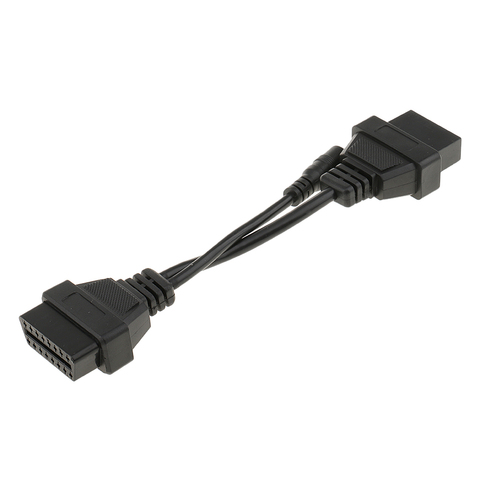 12Pin ALDL OBD1 до 16 Pin OBD2 OBDII Соединительный адаптер конвертер кабель для GM автомобиля ► Фото 1/6