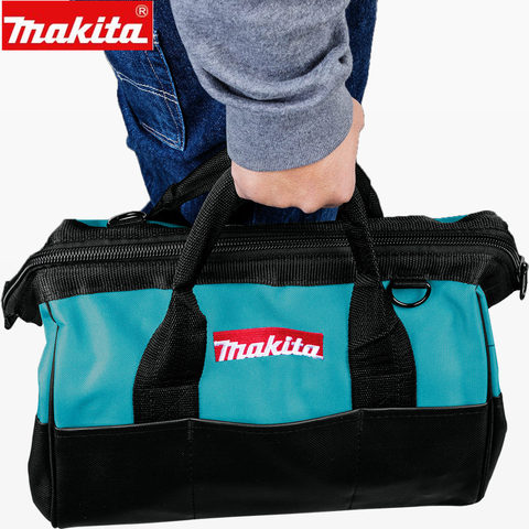 Makita 831368-1 прочная 14-дюймовая сумка для инструментов для тяжелых работ, 355 мм, сумка для сверл-драйверов ► Фото 1/5