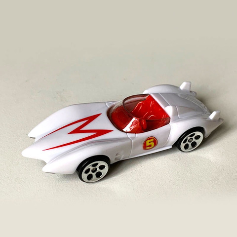 Модель спортивной машины Racer MACH 5 GO в масштабе 1:64, скоростные колеса, литые модели автомобилей, литой под давлением, коллекционные игрушки из сплава, подарки ► Фото 1/6