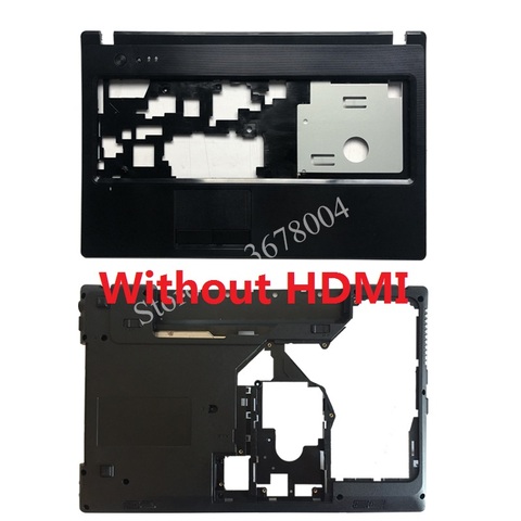 Новый чехол для Lenovo G570 G575, крышка ЖК-дисплея/Нижняя крышка корпуса ноутбука без «HDMI» ► Фото 1/6