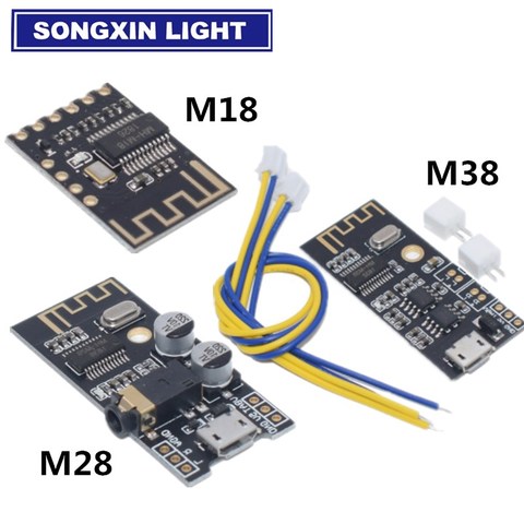 MH-MX8 беспроводной Bluetooth MP3 аудио приемник плата модуль BLT 4,2 mp3 декодер не допускающий потерь DIY Kit High Fidelity HIFI M18 M28 M38 ► Фото 1/6
