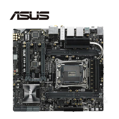 Для ASUS X99-M WS оригинальный б/у Настольный X99 X99M 2011 Socket LGA 2011 Core i7 LGA2011 V3 DDR3 Материнская плата ► Фото 1/1