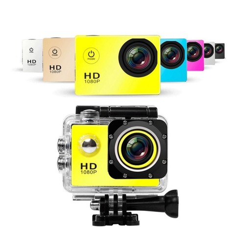 Мини HD SJ4000 30FPS мини-камера 4K 2,0 экран мини шлем 30 м водонепроницаемая Спортивная мини-камера DV микро видеокамера ► Фото 1/6
